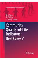 Community Quality-Of-Life Indicators: Best Cases V