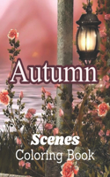 Autumn Scenes Coloring Book