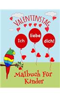 Valentinstag Malbuch Für Kinder