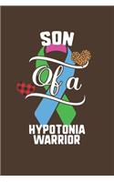 Son Of A Hypotonia Warrior: Hypotonia Awareness Leopard Buffalo Plaid Family Gift
