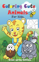 Coloring Cute Animals: For Kids