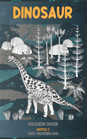 Coloring Books Animals - Adult Colouring Book - Dinosaur