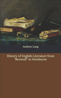History of English Literature from 