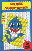 Baby Shark Color by Number