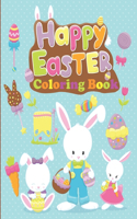 Happy Easter Coloring Book