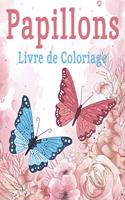 Papillons Livre de Coloriage