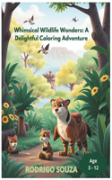 Whimsical Wildlife Wonders: A Delightful Coloring Adventure