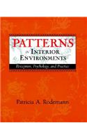 Patterns in Interior Environments: Perception, Psychology, and Practice