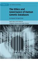 Ethics and Governance of Human Genetic Databases