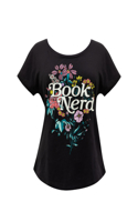 Book Nerd Floral Women's Relaxed Fit T-Shirt X-Small