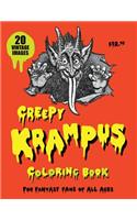 Creepy Krampus Coloring Book