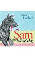 Sam the Tail-Up Dog