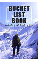 The Bucket List Book: Graduation Gifts for Her & Him: High School Graduation Gifts College Graduation Gifts Travel list