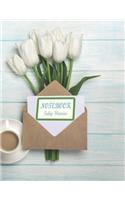 Notebook Tulip Flowers