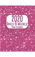 2020 Daily & Weekly Pink Planner