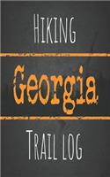 Hiking Georgia trail log
