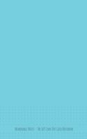 The 6x9 Cyan Dot grid Notebook