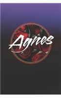 Agnes: First Name Funny Sayings Personalized Customized Names Women Girl Mother's day Gift Notebook Journal