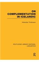 On Complementation in Icelandic