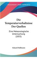 Temperaturverhaltnisse Der Quellen