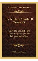 Military Annals of Greece V1