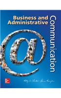 Business and Administrative Communication with Connect Access Card and Gregg Reference Manual