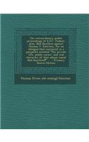 The Extraordinary Public Proceedings of E.Z.C. Judson, Alias, Ned Buntline Against Thomas V. Paterson, for an Alledged Libel Contained in a Pamphlet E