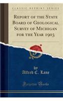 Report of the State Board of Geological Survey of Michigan for the Year 1903 (Classic Reprint)