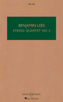 Benjamin Lees String Quartet No. 3