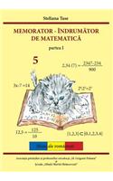 Memorator-Indrumator de Matematica - Partea I (Romanian Edition)