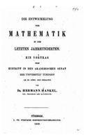 Die entwickelung der mathematik in den letzten jahrhunderten