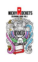 Nicky Rockets Colouring Book Vol 1
