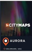 City Maps Aurora Colorado, USA