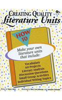 Creating Quality Literature Units