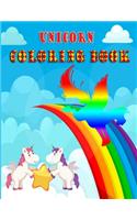 Unicorn coloring book forkids: 50 unique unicorn design coloring book for kids-children coloring book large size(8.5x11)