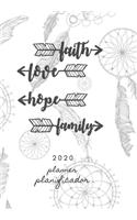 2020 Planner Planificador Monthly