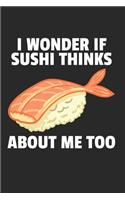Sushi Notizbuch