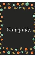 Kunigunde: Lined Notizbuch / Tagebuch Gift, 120 Pages, 6x9, Soft Cover, Matte Finish