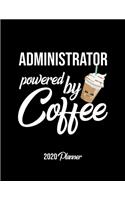 Administrator Powered By Coffee 2020 Planner