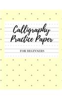 Calligraphy Paper for Beginners: Modern Calligraphy Practice Sheets - 100 sheets, Nifty Hand Lettering Practice Notepad, Calligraphy Parchment Paper, Alphabet Practice Sheets