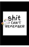 Shit I Can't Remember: Logbook To Protect Username And Passwords Password Keeper Book Website Login Reminder & Organizer You Will Never Forget Passwords Again