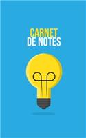 Carnet de notes: Carnet de notes bleu Notez vos idées 120 pages Format A5 5 x 8