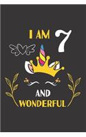 I Am 7 And Wonderful