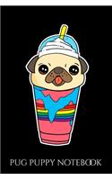 Pug Puppy Notebook