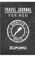 Travel Journal for Men Morocco