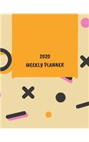 2020 Weekly Planner: Dated Weekly Diary With Weekly Goal Notes And A Section To Write The Things Your Grateful For Each Day.