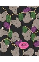 2019 Sloth Daily Planner