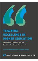 Teaching Excellence in Higher Education