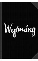 Wyoming Journal Notebook