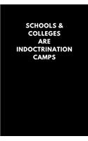 Schools & Colleges Are Indoctrination Camps